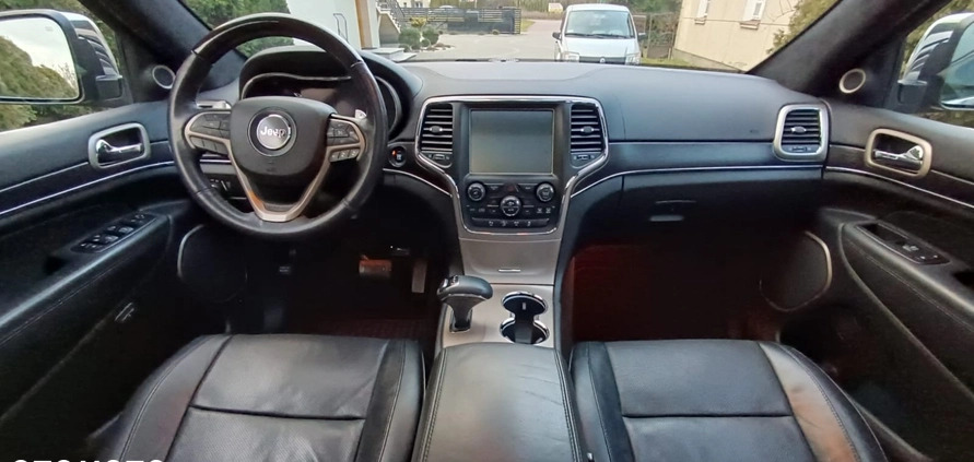 Jeep Grand Cherokee cena 95900 przebieg: 139943, rok produkcji 2014 z Siedlce małe 781
